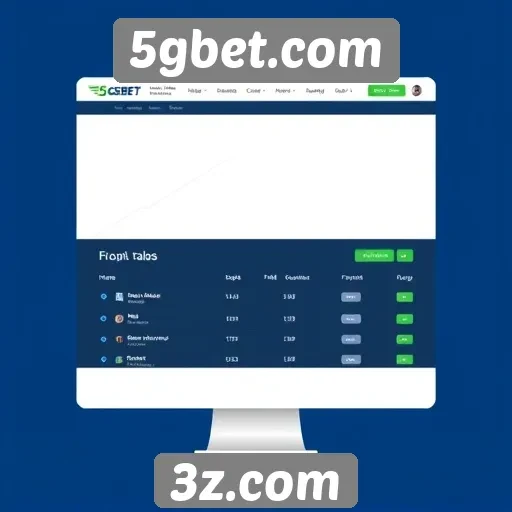 Interface do usuário do 5gbet.com é intuitiva